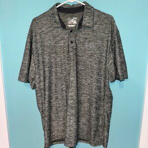 Under Armour HeatGear Dark Green Polo - Size XL - Loose Fit